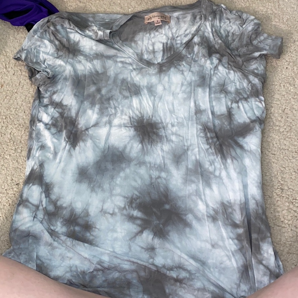 philosophy tie dye shirt